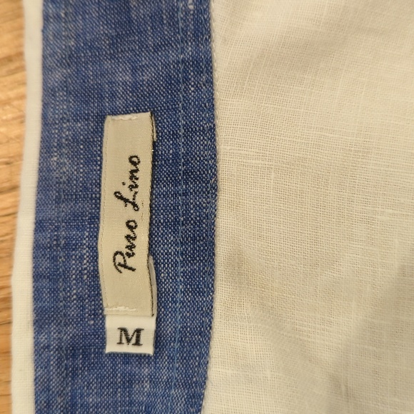 White Linen Shirt - Picture 2 of 5